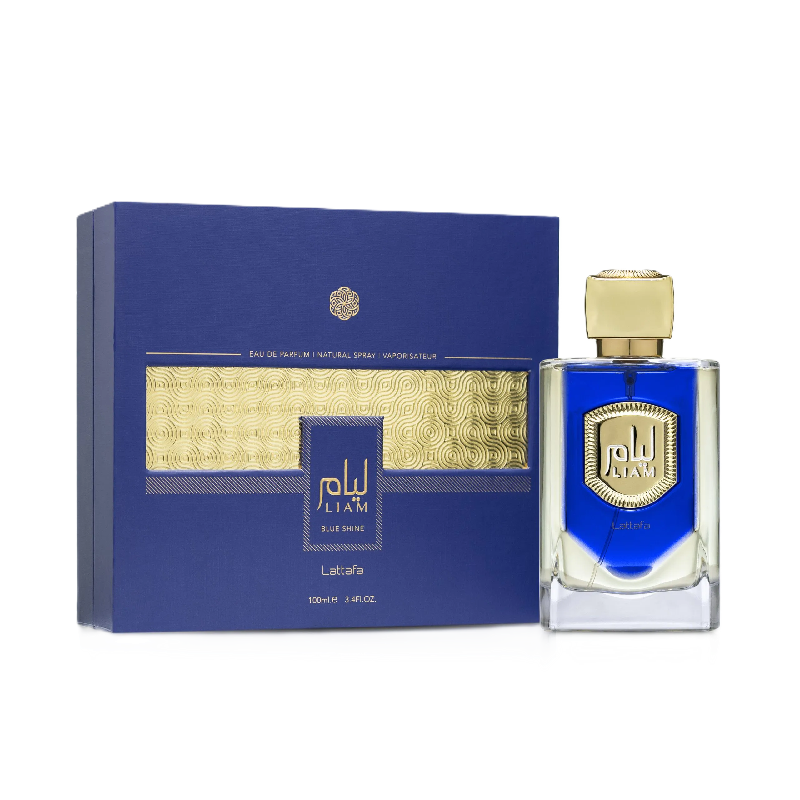 Lattafa Liam Blue Shine U EDP 3.4 oz