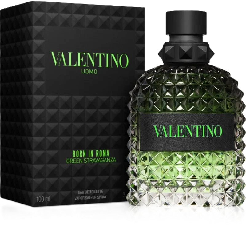Valentino Uomo Born In Roma Green Stravaganza M EDT 3.4oz