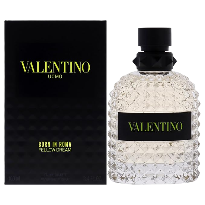 Valentino Uomo Born In Roma Yellow Dream M EDT 3.4 Oz