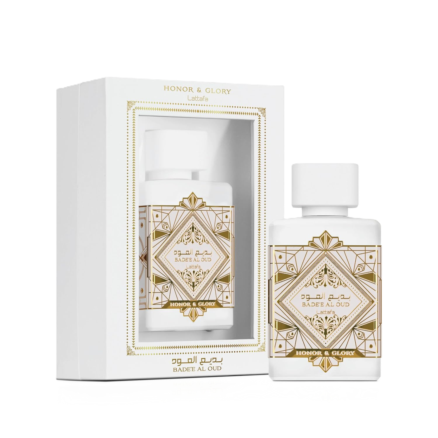 Lattafa Badee Al Oud Honor And Glory U EDP 3.4 oz