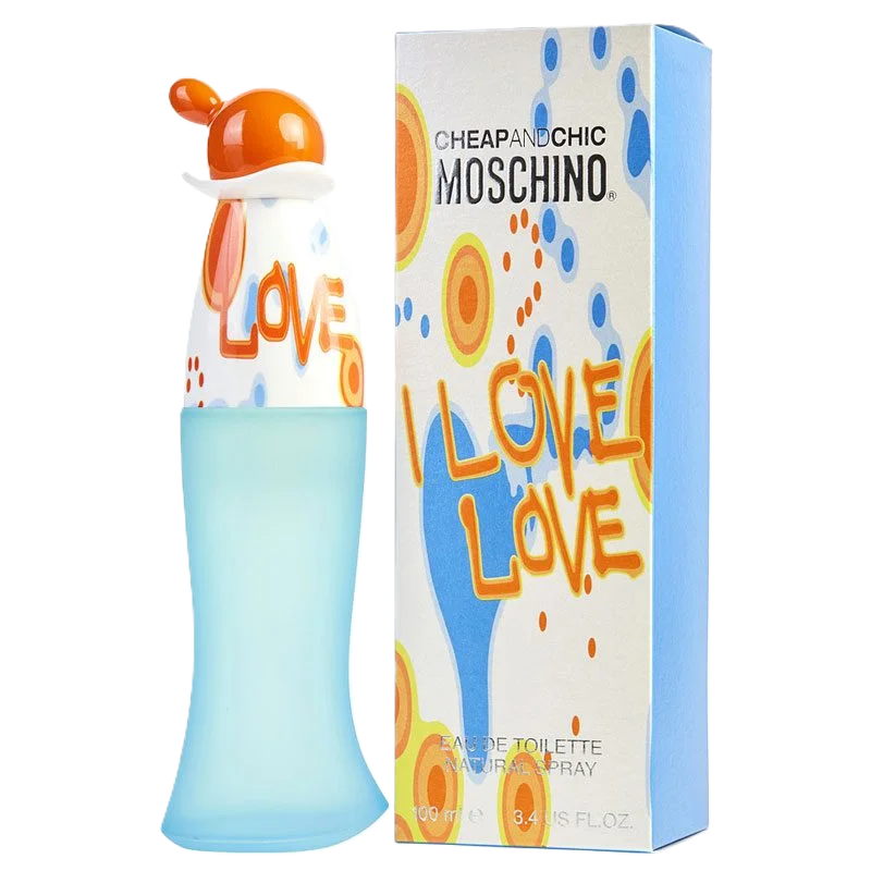 Moschino I love love W Eau De Toilette 3.4 Oz