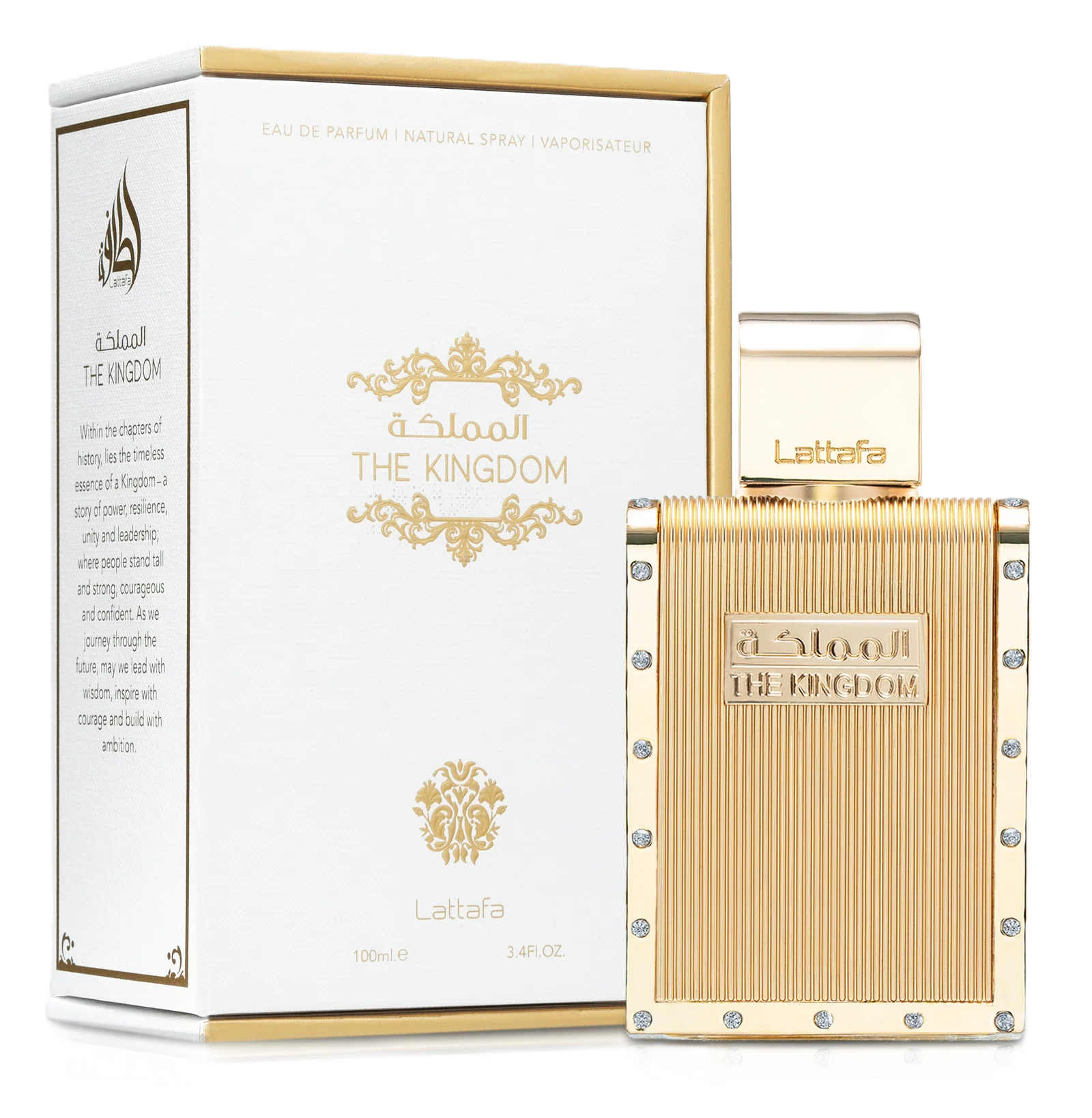 Lattafa The Kingdom M EDP 3.4 oz