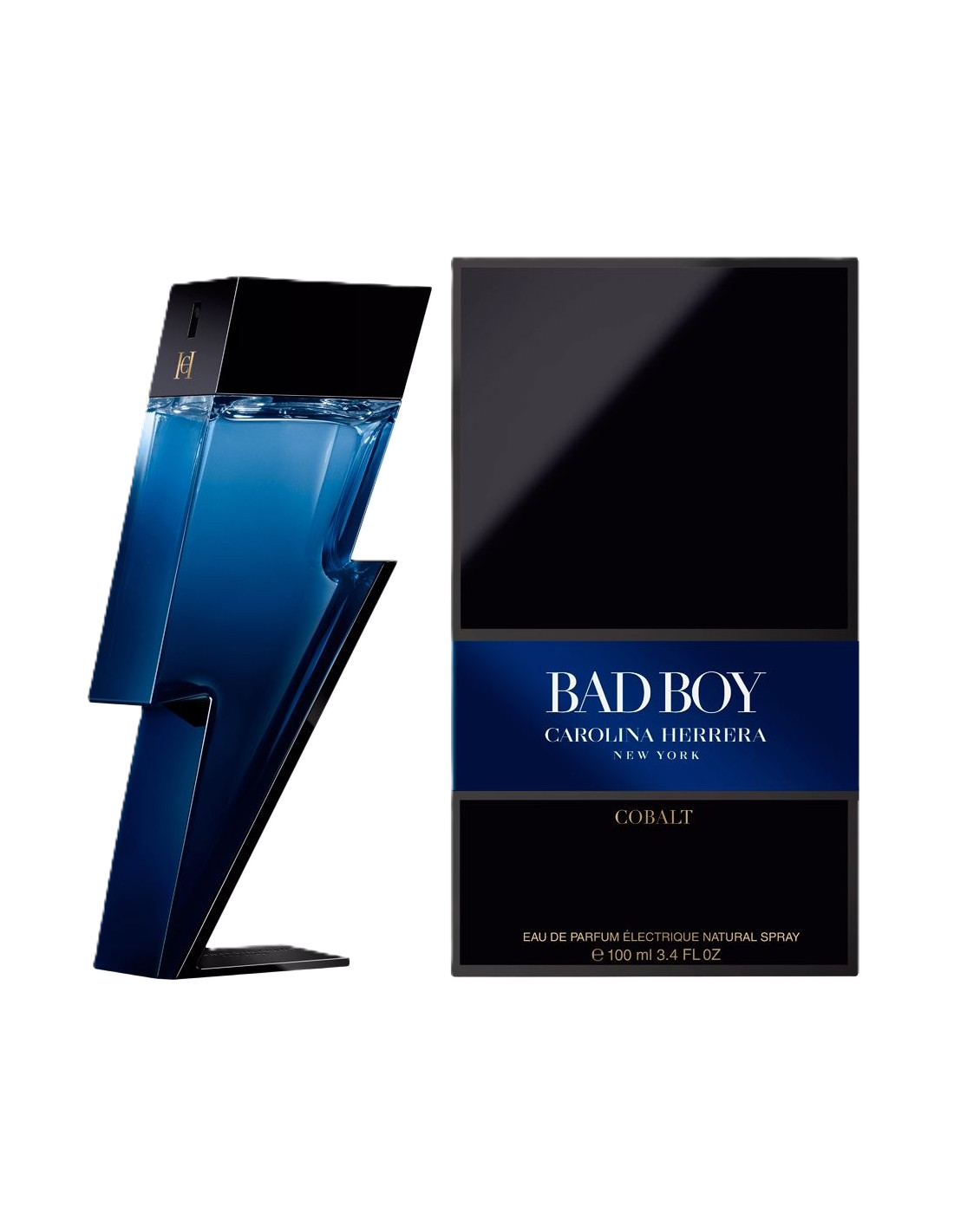 Carolina Herrera Bad Boy Cobalt for Men 3.4 oz Eau De Parfum