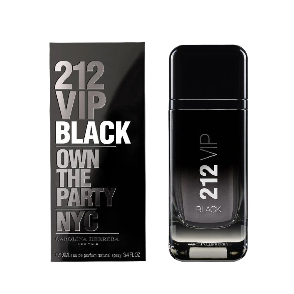 Carolina Herrera 212 Vip Black 3.4 oz  Eau De Parfum