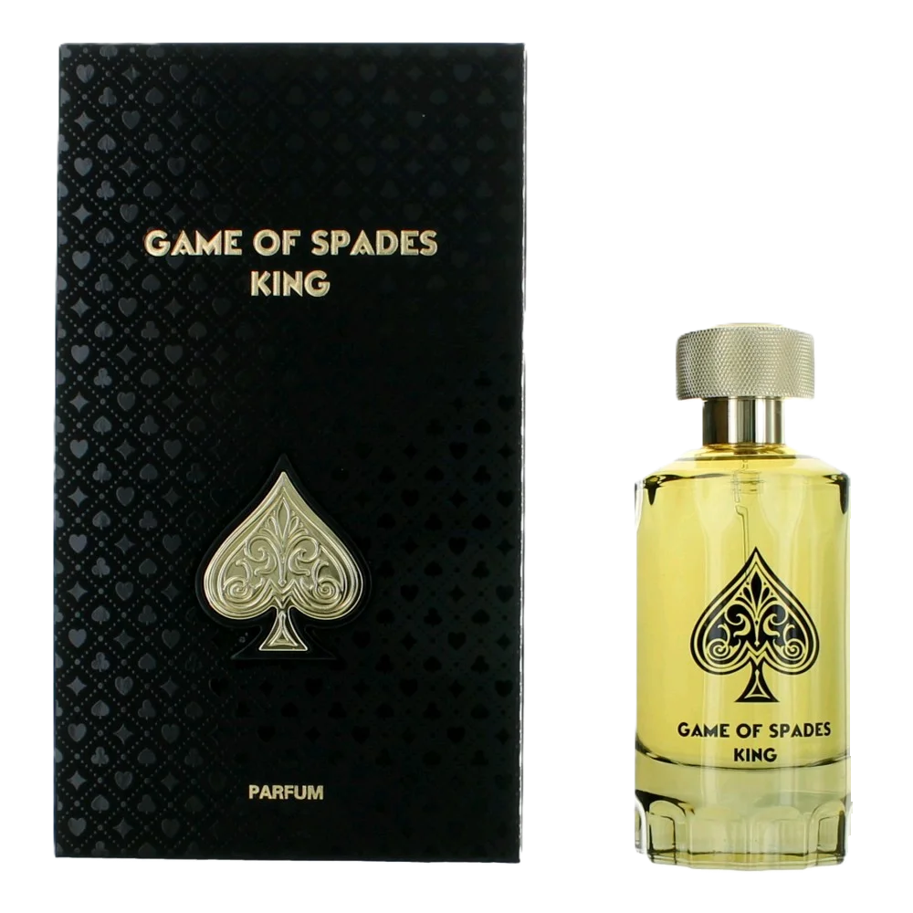 JO MILANO "GAME OF SPADES KING"  3.4OZ PARFUM UNISEX