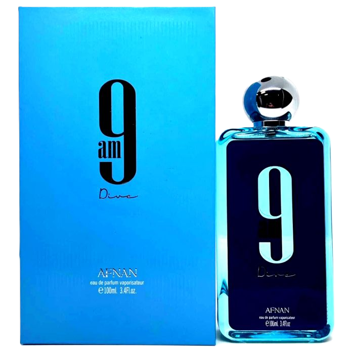 Afnan 9 AM Dive U EDP 3.4 oz