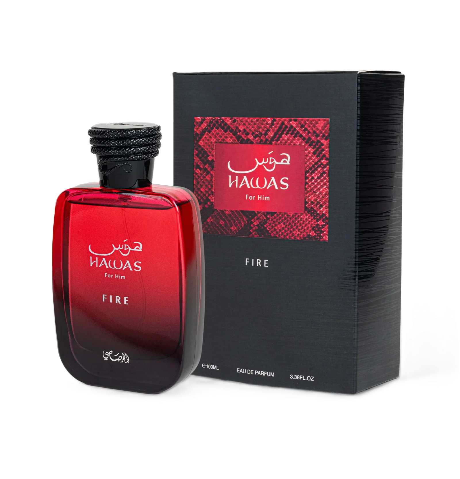 Rasasi Hawas Fire M EDP 3.4 oz