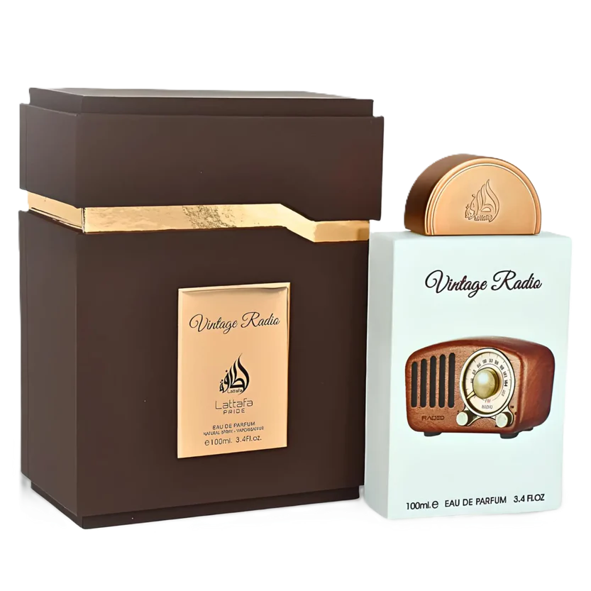 Lattafa Vintage Radio 3.4 oz EDP (100 ML )