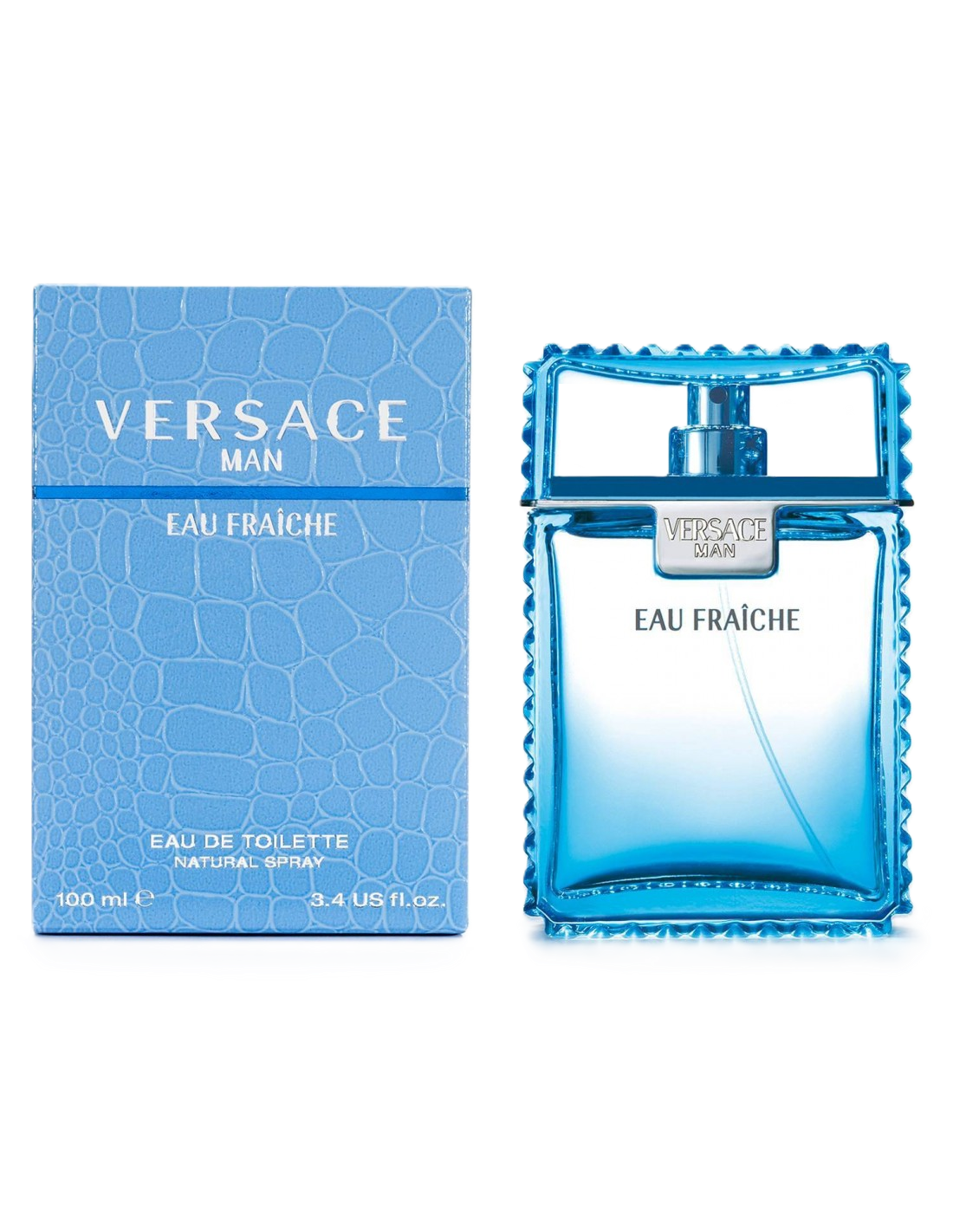 Versace Man Eau Fraiche 3.4 oz Eau De Toilette