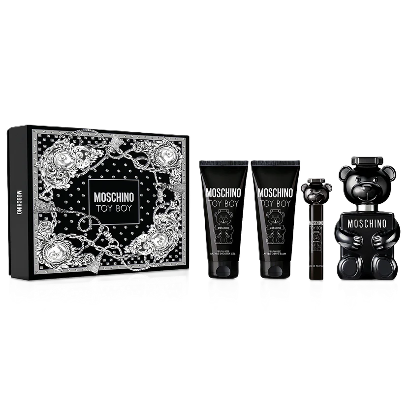 Moschino Set Toy  Boy for Men 4 Pcs Eau De Parfum