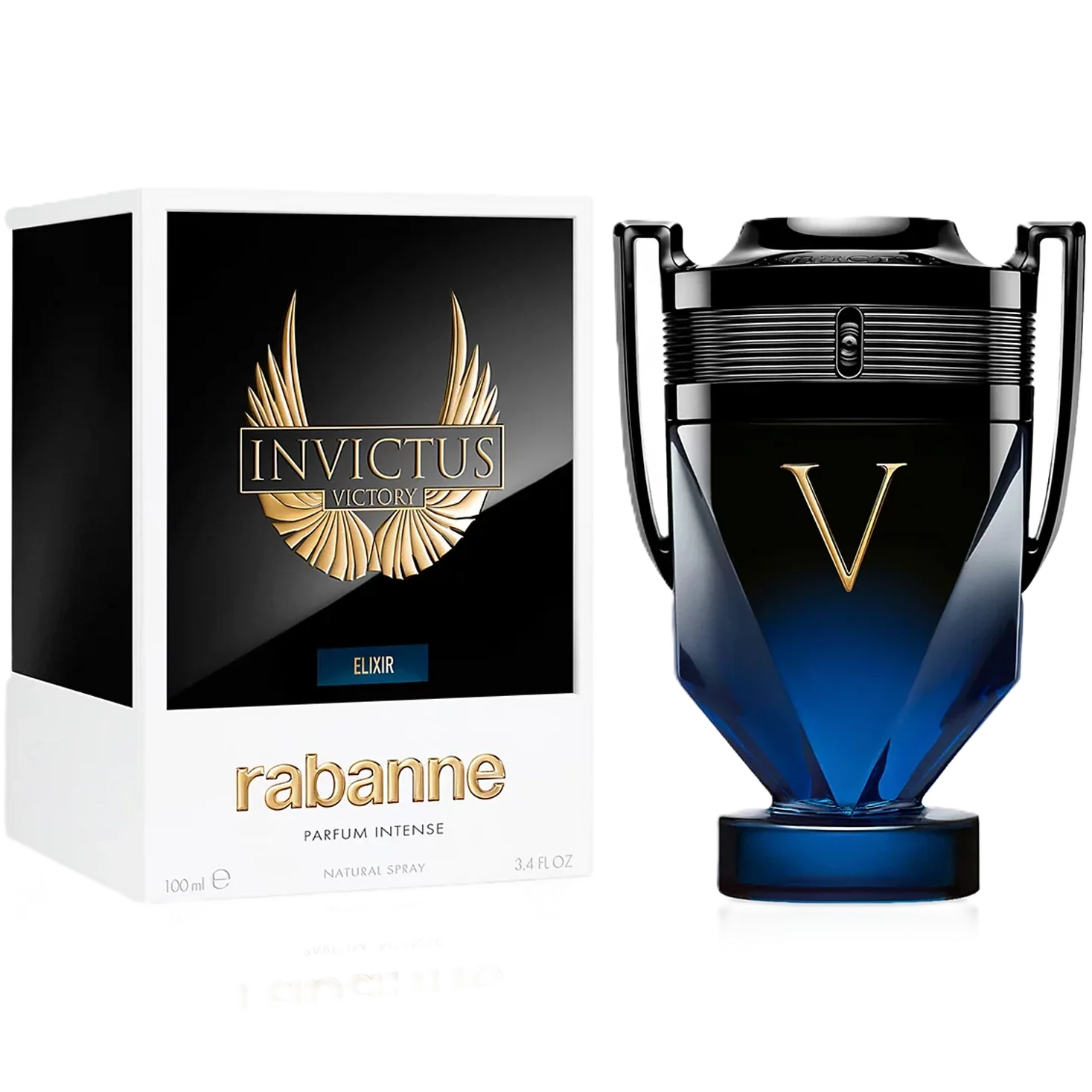 Paco Rabanne Invictus Victory Elixir for Men 3.3 oz Parfum Intense