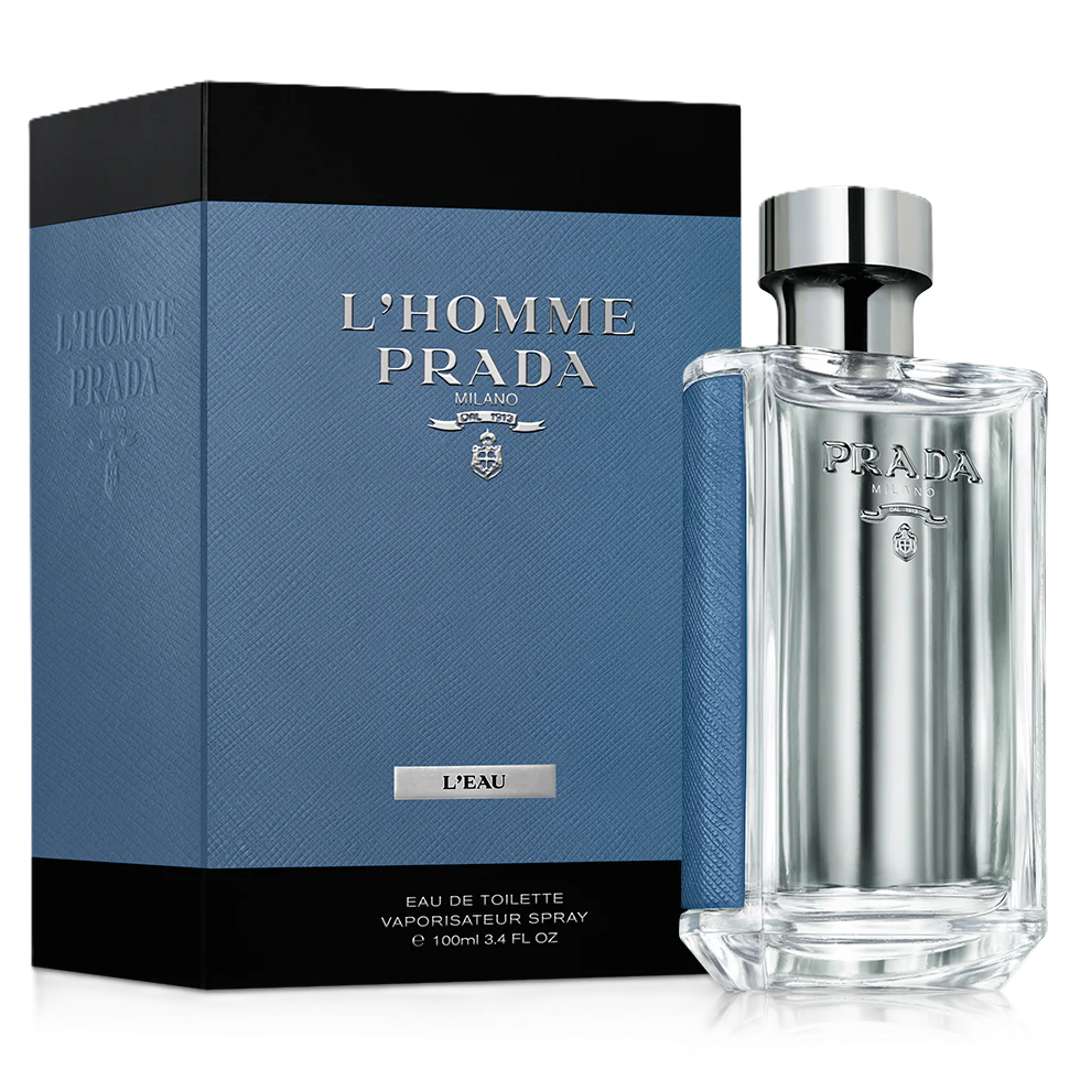 Prada L' Homme Eau De Toilette 3.4 oz