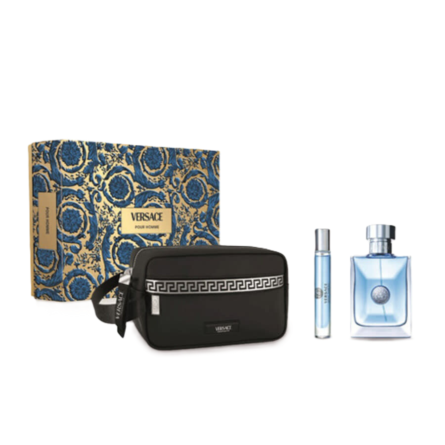 Versace Pour Homme Gift Set 3 Pcs Eau De Toilette